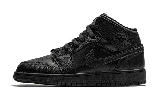 Air Jordan 1 Mid Black GS