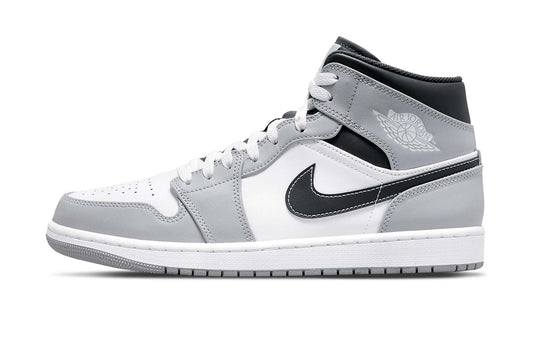 Air Jordan 1 Mid Light Smoke Grey Anthracite