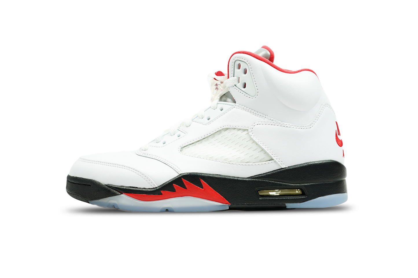 Air Jordan 5 Retro Fire Red Silver Tongue 2020