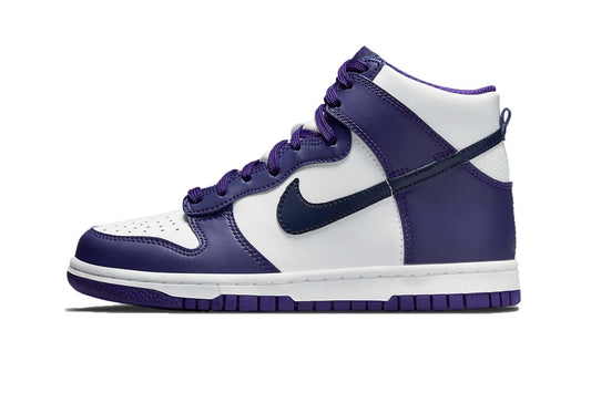 Nike Dunk High Electro Purple Midnght Navy (GS)