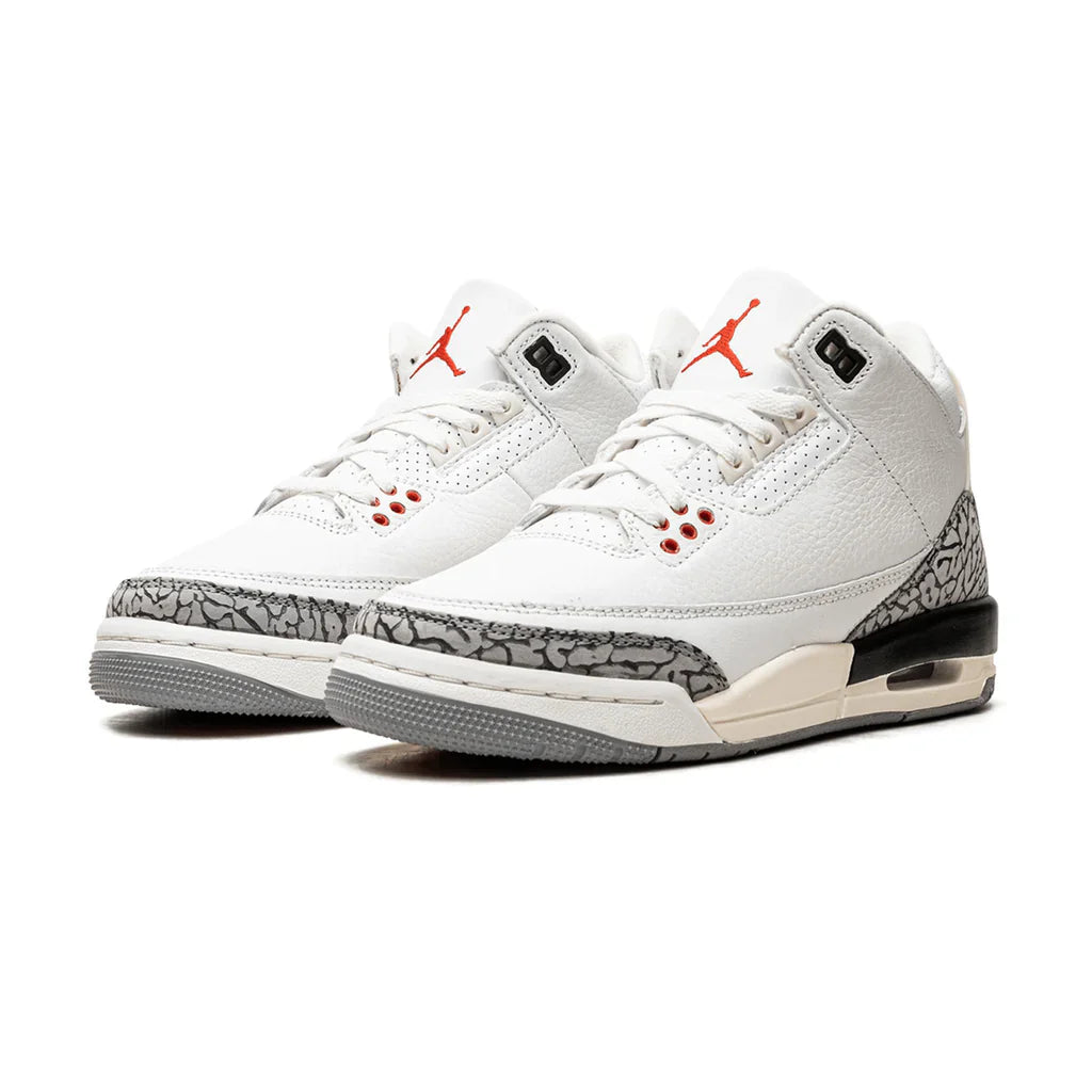 Air Jordan 3 Retro GS White Cement Reimagined