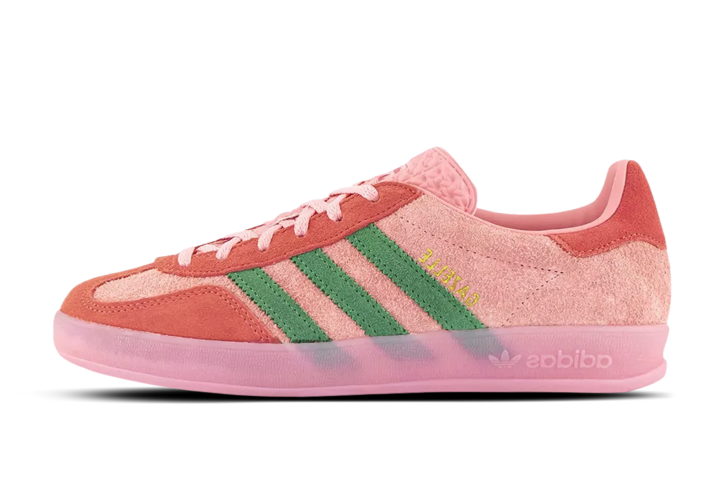 adidas Gazelle Indoor Semi Pink Spark Preloved Scarlet W