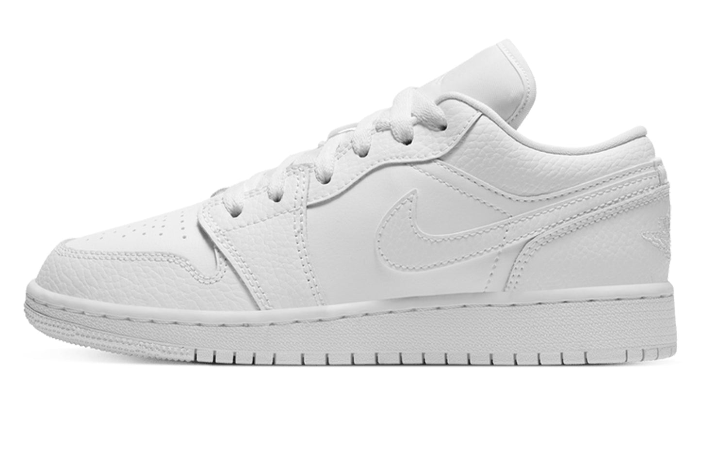 Air Jordan 1 Low GS Triple White