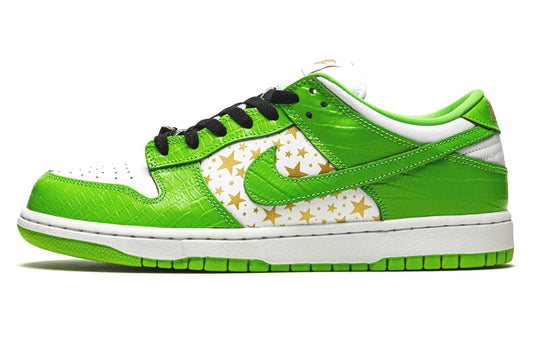 Nike SB Dunk Low Supreme Stars Mean Green 2021