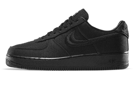 Stussy x Nike Air Force 1 Low 'Triple Black'