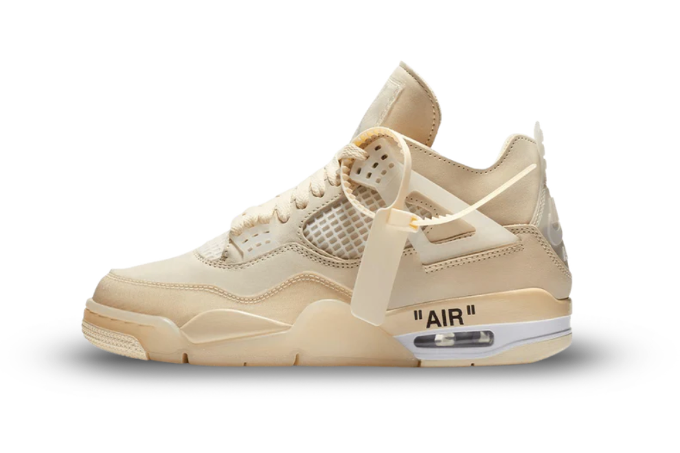 Off-White x Air Jordan 4 SP 'Sail' W