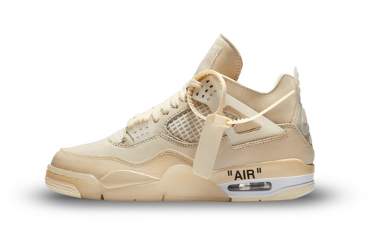 Off-White x Air Jordan 4 SP 'Sail' W