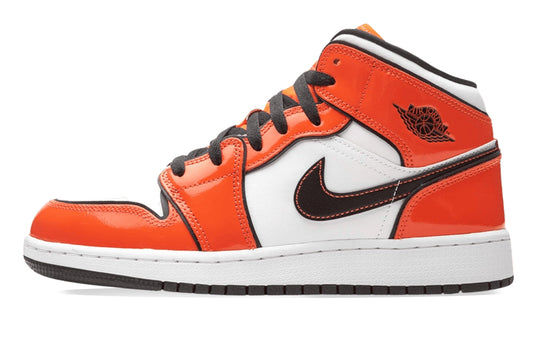 Air Jordan 1 Mid SE GS Turf Orange