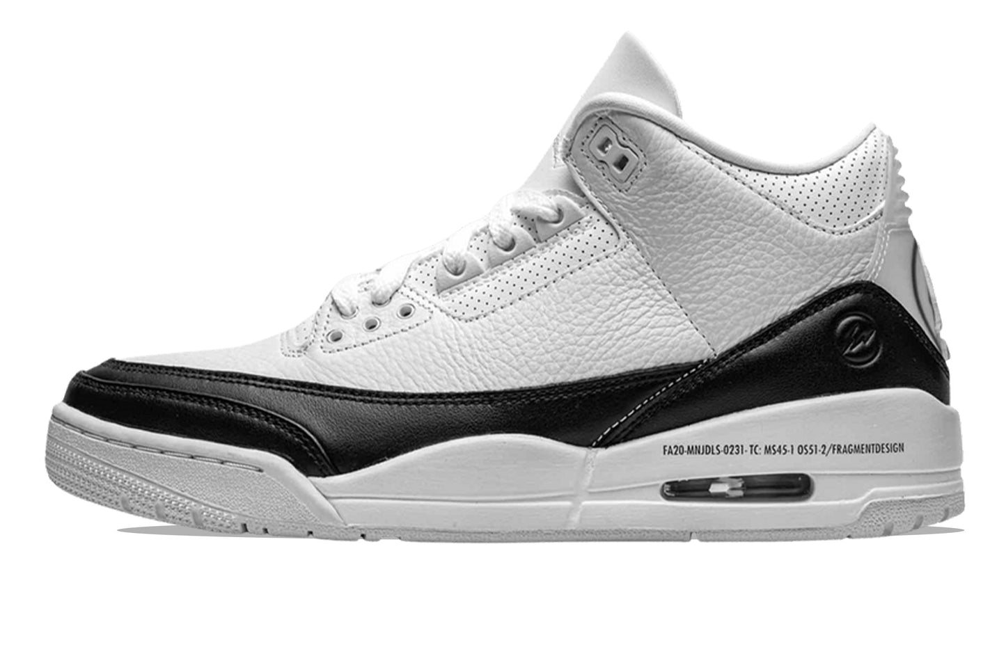 Air Jordan 3 Retro x Fragment Design SP White