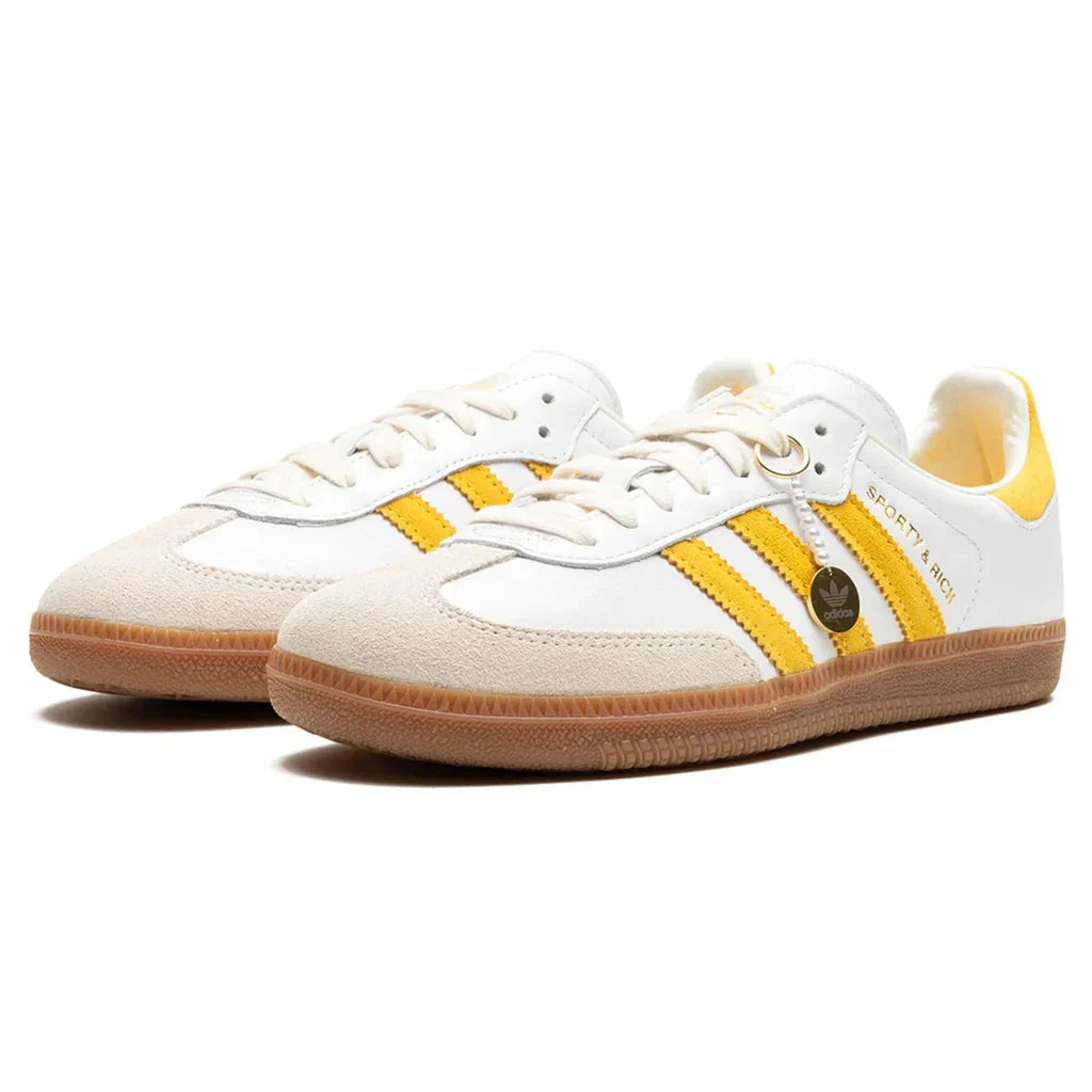 adidas Samba Sporty & Rich 'White Bold Gold'