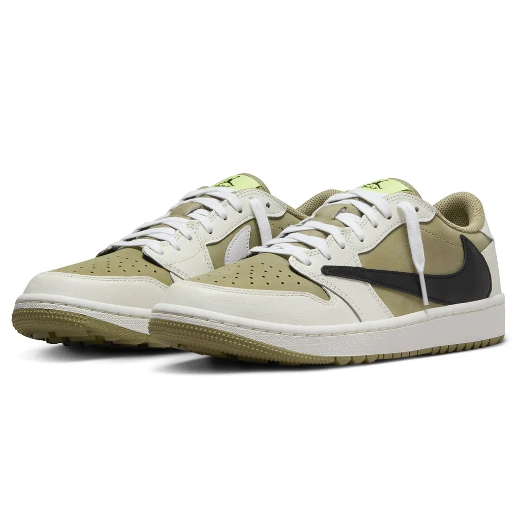 Jordan 1 Retro Low Golf Travis Scott Neutral Olive