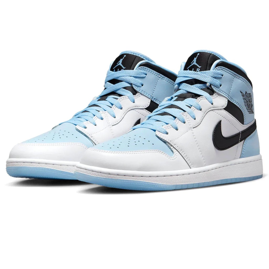 Air Jordan 1 Mid SE White Ice Blue