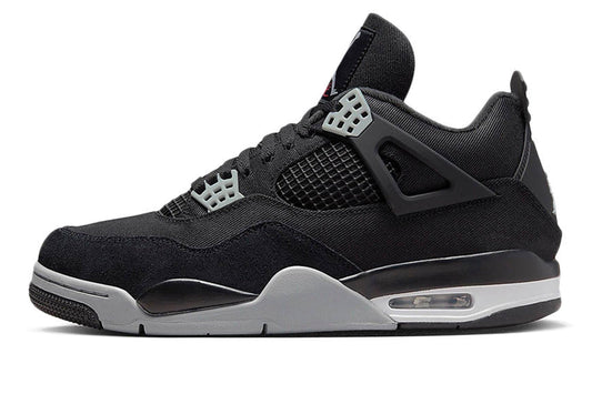 Air Jordan 4 Retro SE Black Canvas