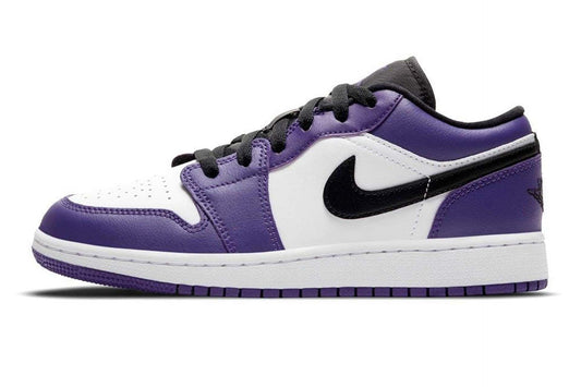 Air Jordan 1 Low Court Purple White GS