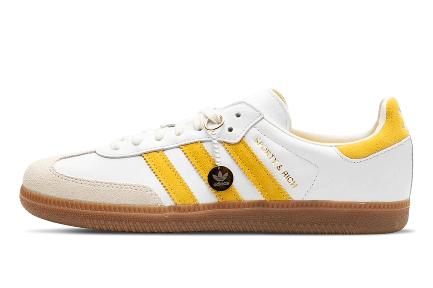 adidas Samba Sporty & Rich 'White Bold Gold'