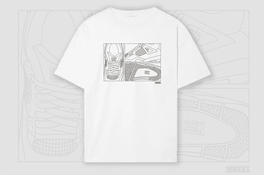 OGKicks - Jordan 4 Grey T-Shirt