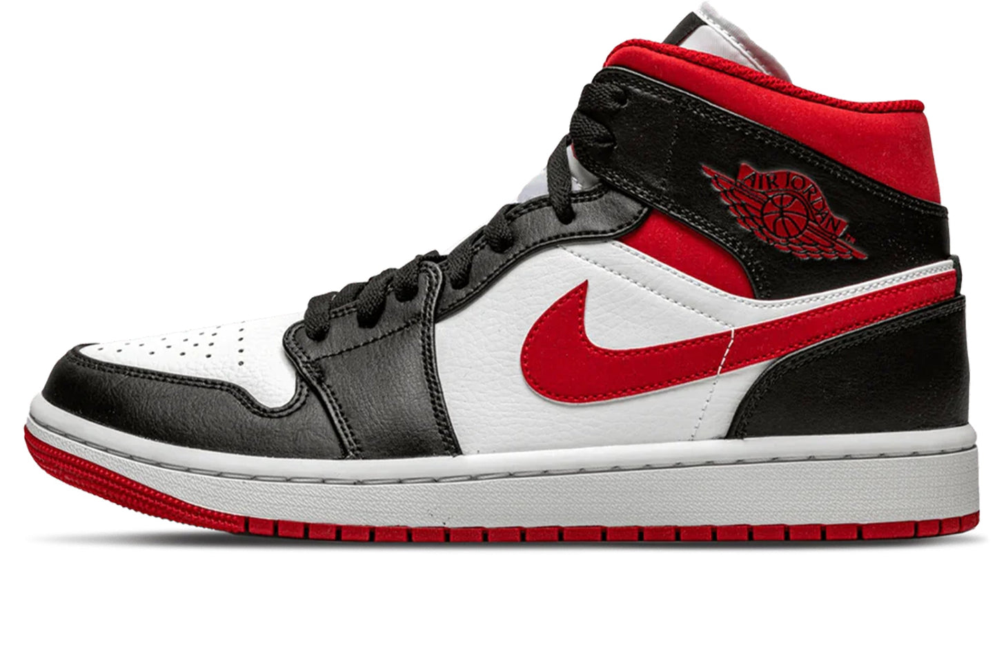 Air Jordan 1 Mid Gym Red Black White