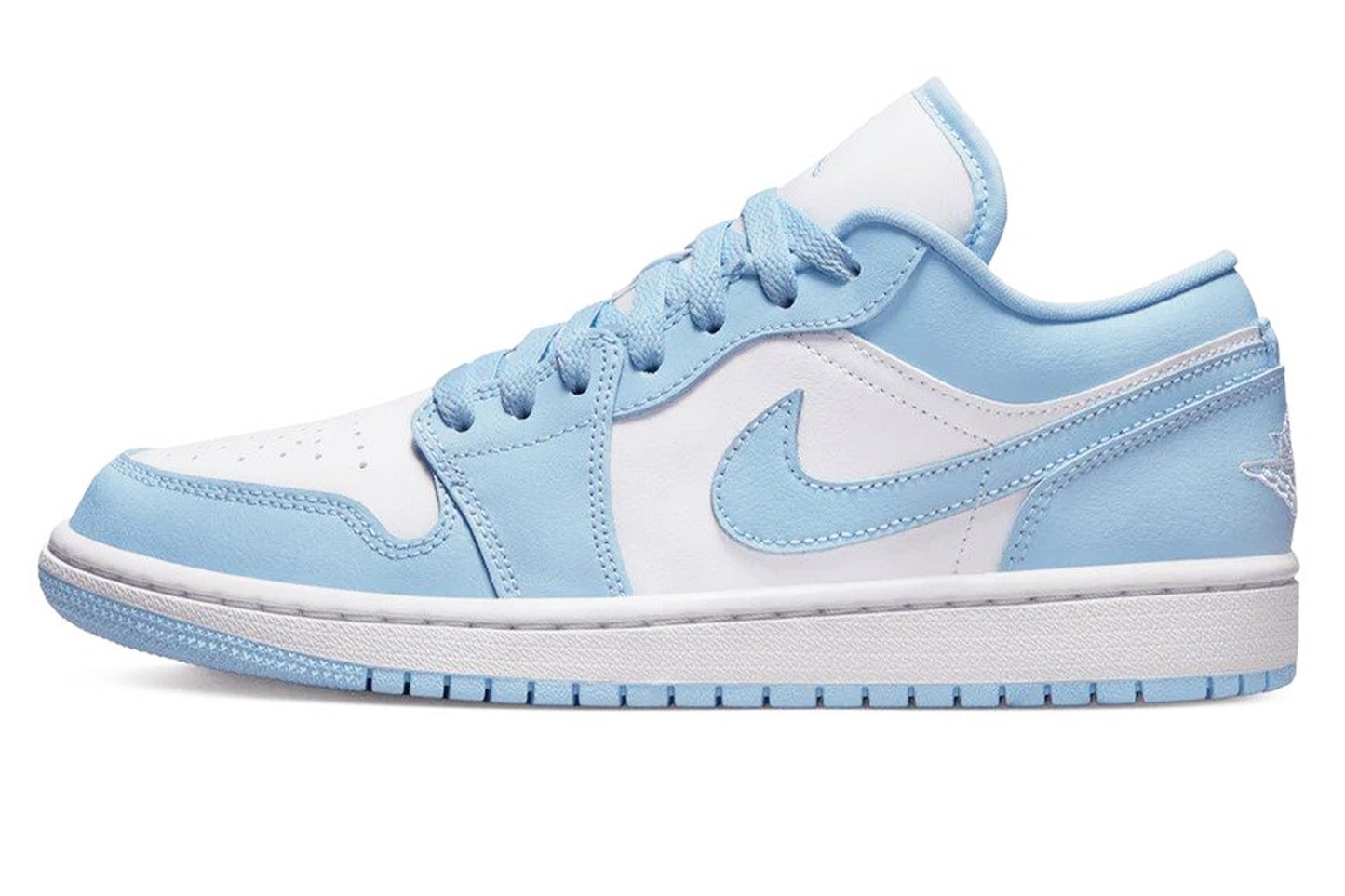 Air Jordan 1 Low Aluminum 'Ice Blue'