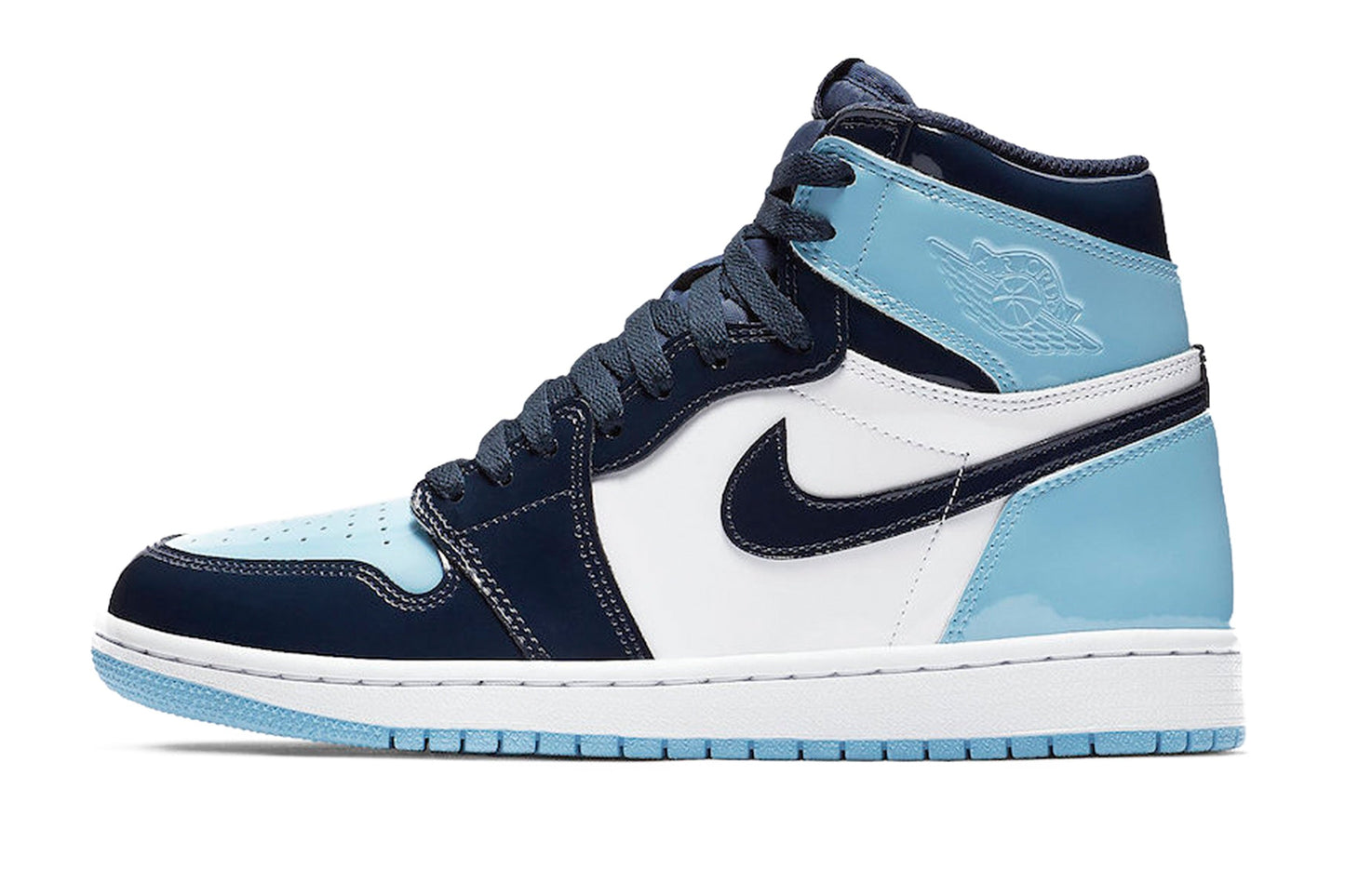 Air Jordan 1 Retro High UNC Patent W