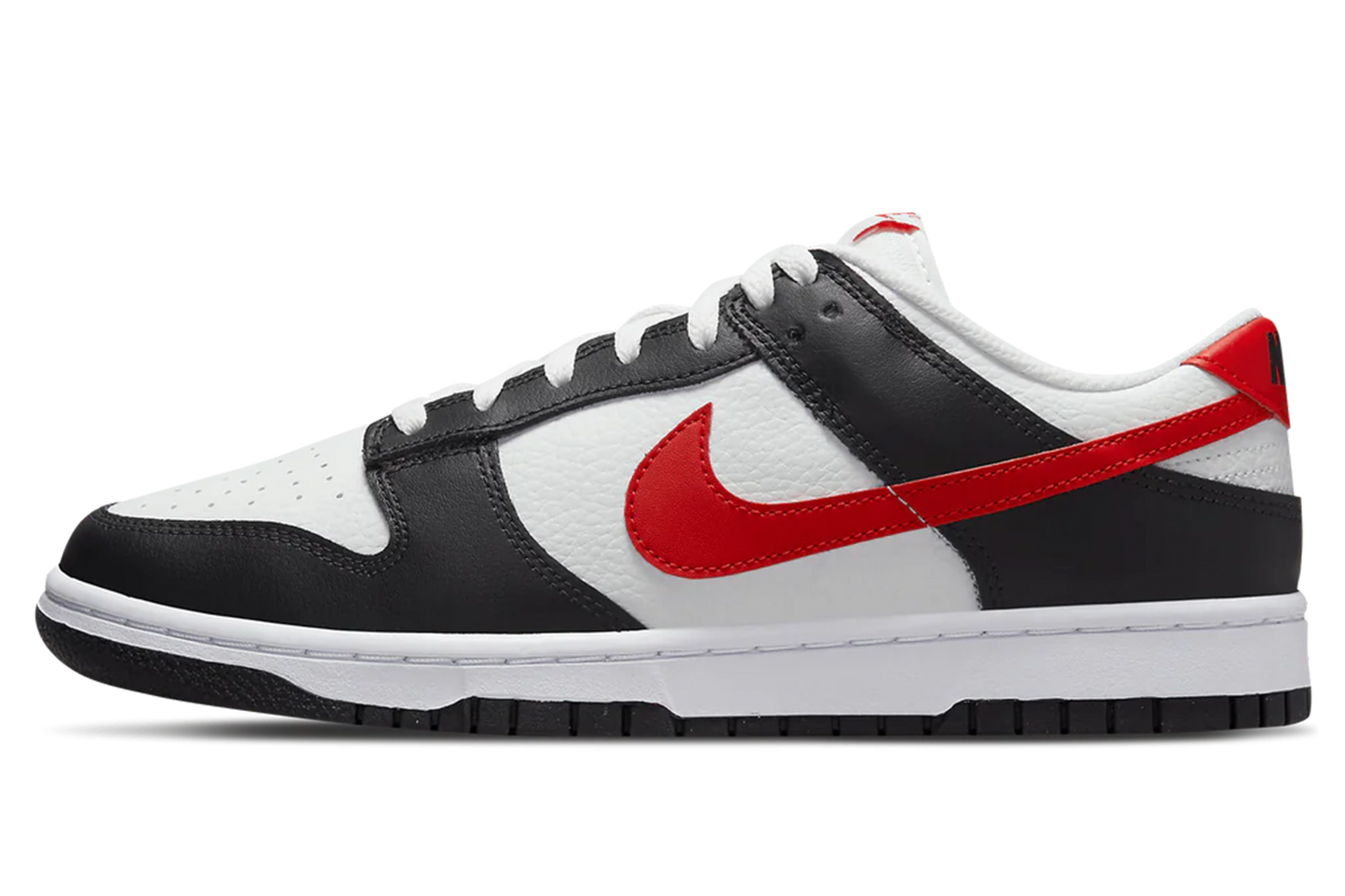 Nike Dunk Low 'Black White Red'